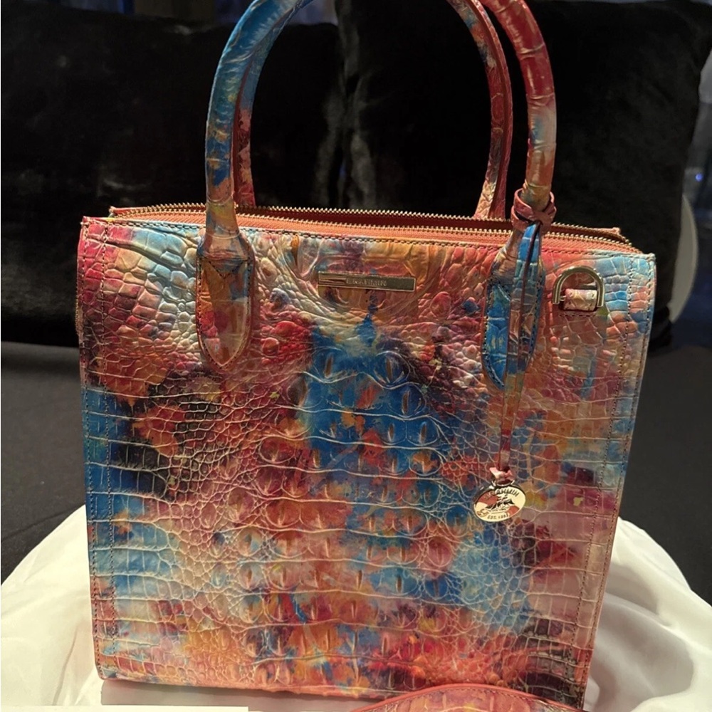 Brahmin Bag Caroline Calica Melbourne New! - Picture 3 of 14